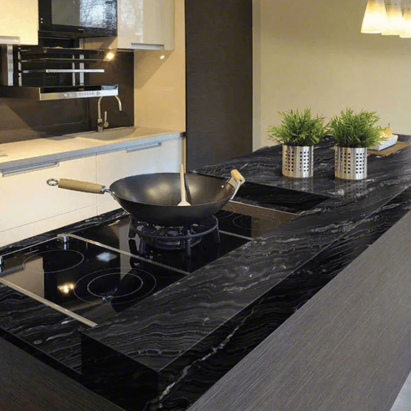 Countertop and surface material detail