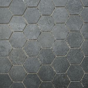 2_ Hexagon Porcelain Sefora Nero Matt