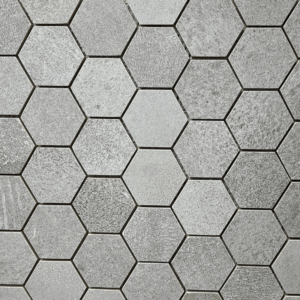 2_Hexagon Cementare Dark Mosaic Matt