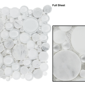 Bubble Collection White Dove 12 x 12 Sheet