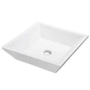 Vessel Ceramic Basin 16″ X 16″ Square C04 1616