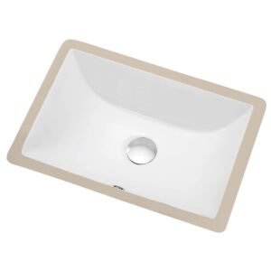 Undercounter Basin White 20 X 15 Rectangular C09 2015W