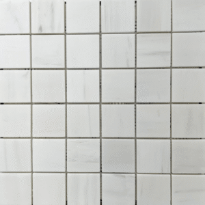 Dolomite marble Mosaic 2×2 Pol