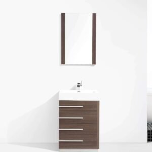 Barcelona 30 Vanity Gray Oak V8005 30 05