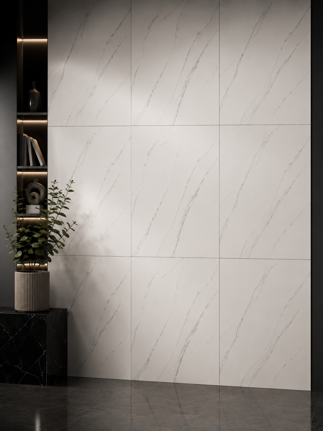 SW STATUARIO 24x48 Matte Porcelain Tile - Image 2