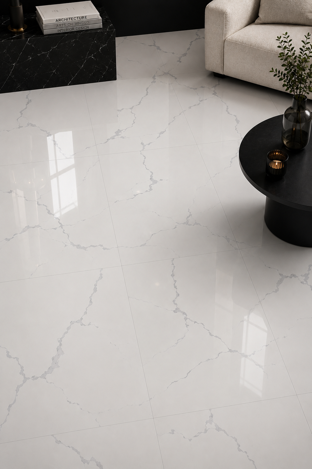 Satvario Quantum 24x48 Polished Porcelain Tile - Image 2