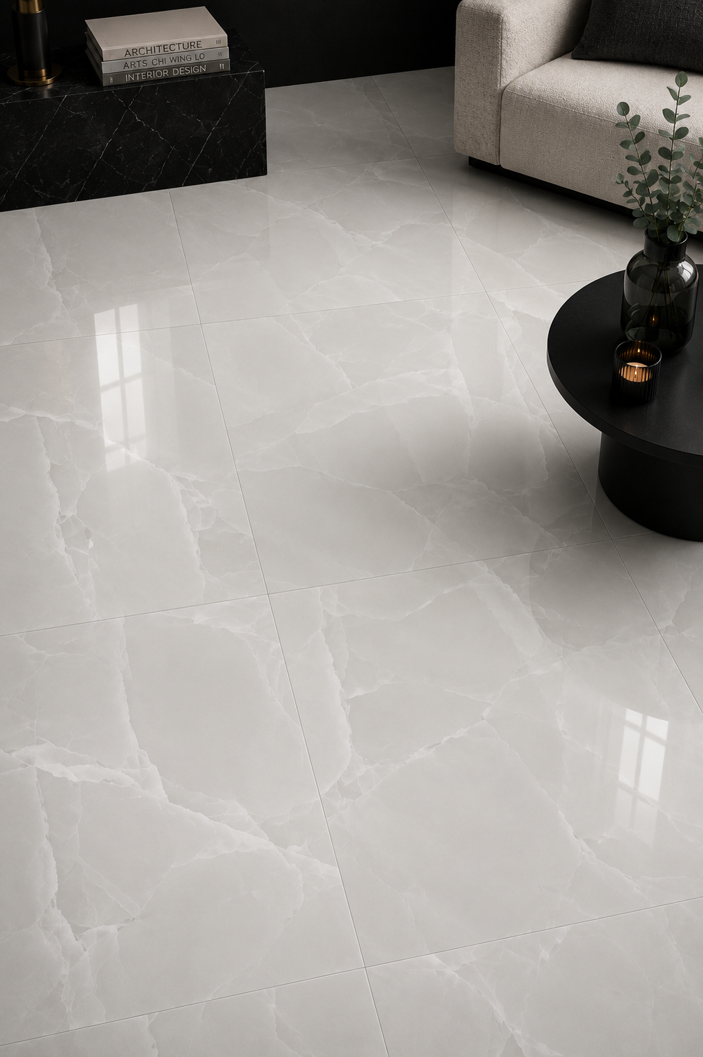 Elvin Onyx 24x48 Polished Porcelain Tile - Image 2
