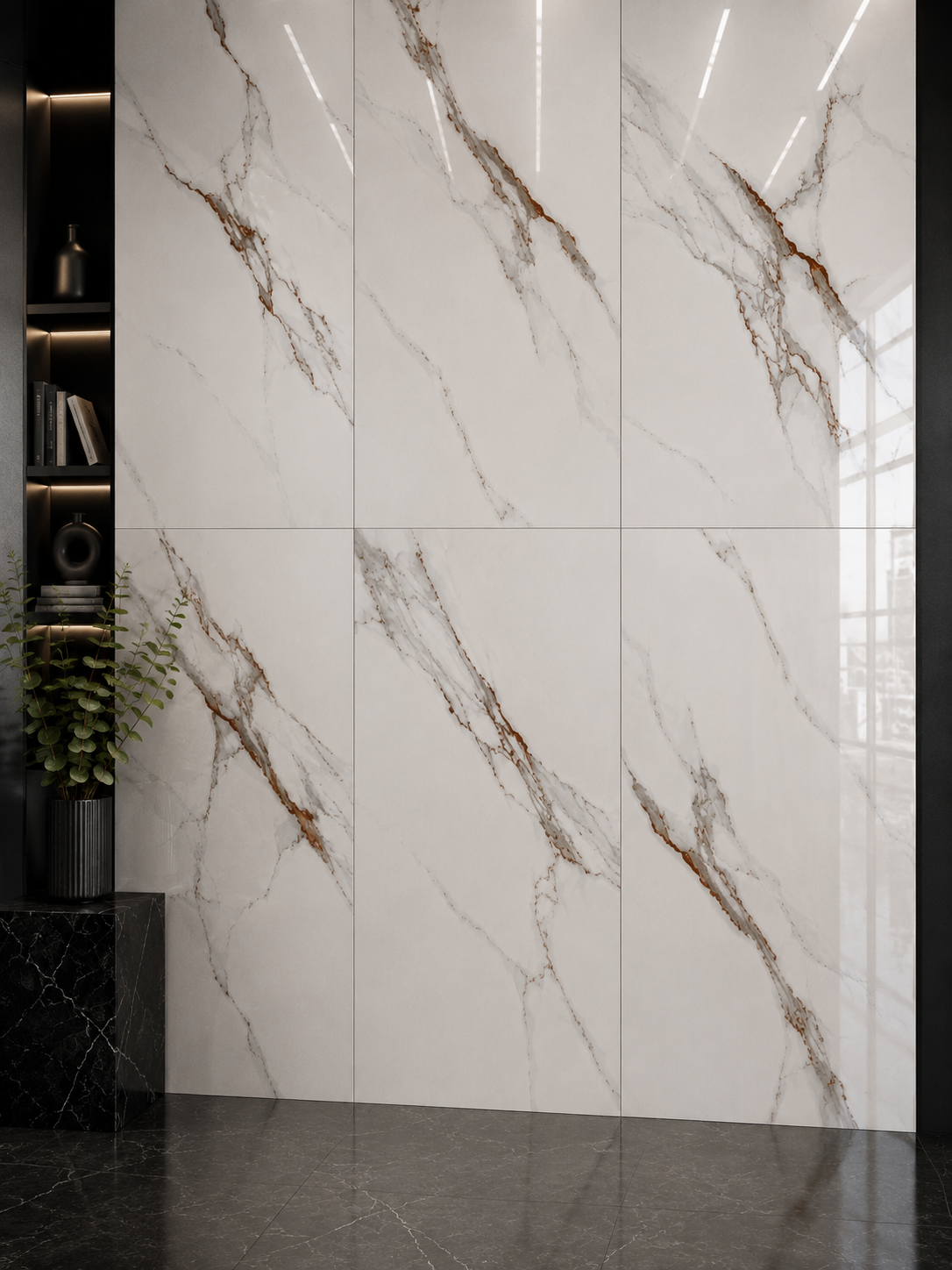 STATUARIO BICOL 24x48 Polished Porcelain Tile - Image 3