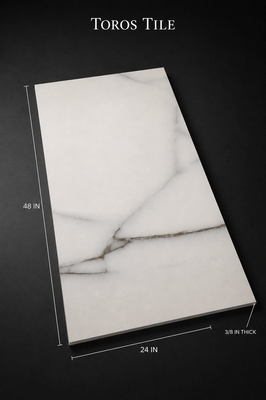 STREAM WHITE 24x48 Matte Porcelain Tile - Image 3