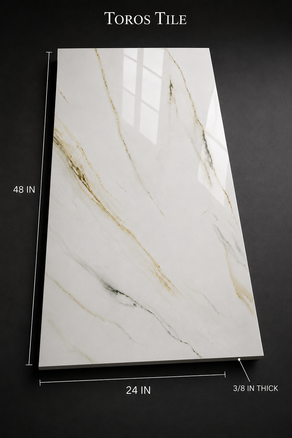 CARRARA NUEVO 24x48 Porcelain Tile - Image 3