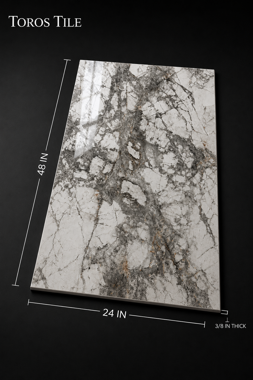 ARABESCATO 24x48 Polished Porcelain Tile - Image 3