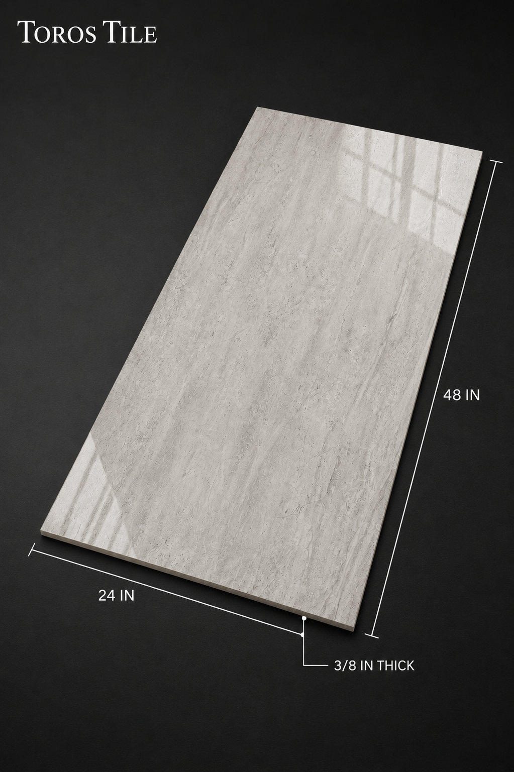 Stardust Pearl 24x48 Polished Porcelain Tile - Image 3