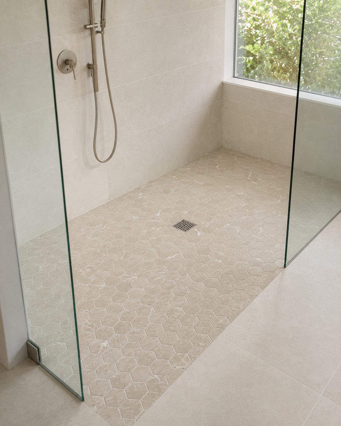 VG1019 Hexagon Porcelain Mosaic Glossy - Image 4