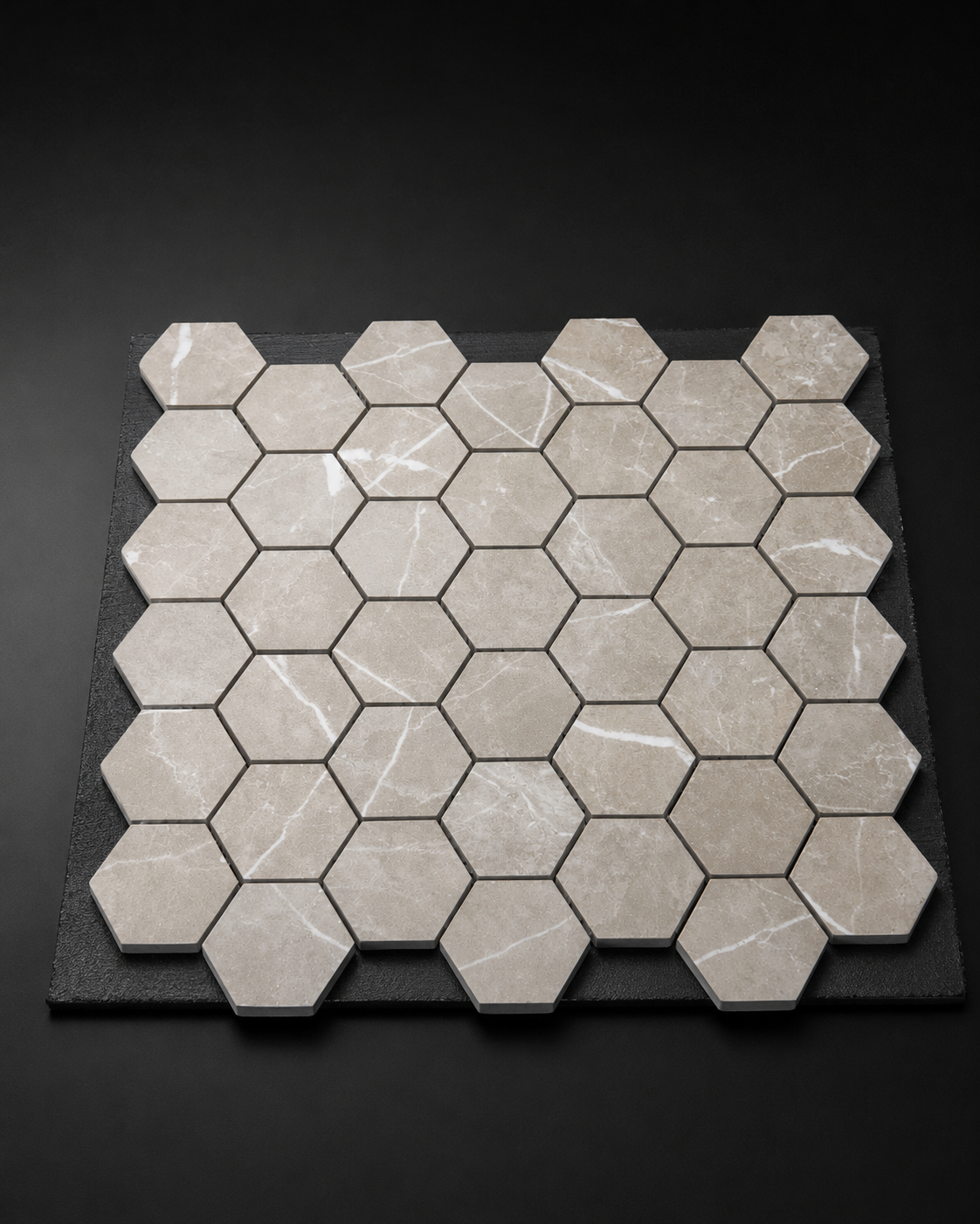 VG1019 Hexagon Porcelain Mosaic Glossy