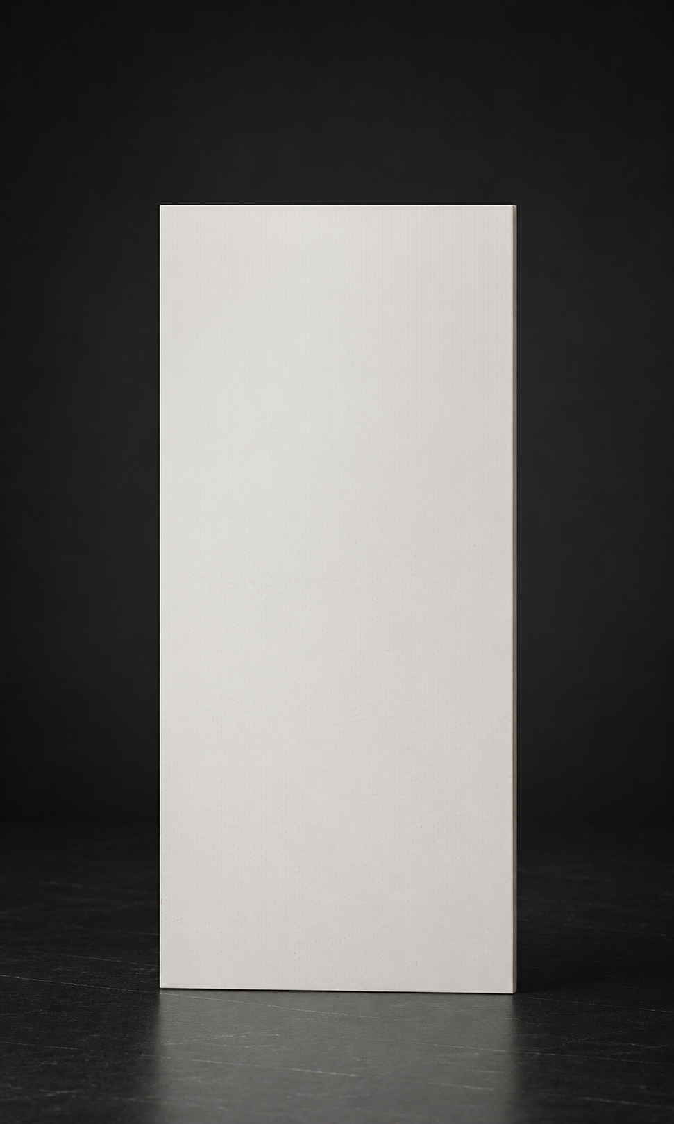 White 12x24 Polished Porcelain Tile