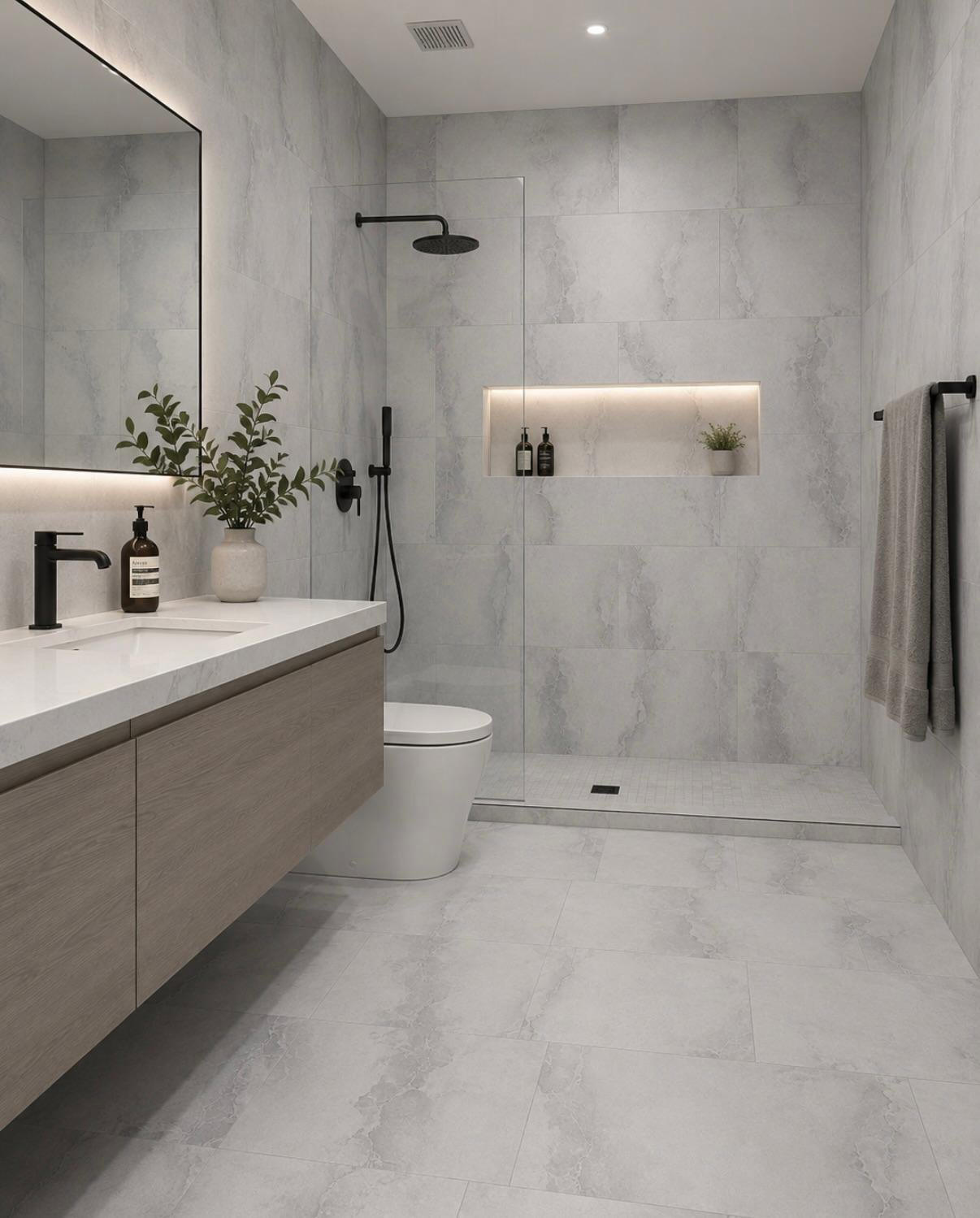 Onyx Bianco 12x24 Matte Porcelain - Image 3