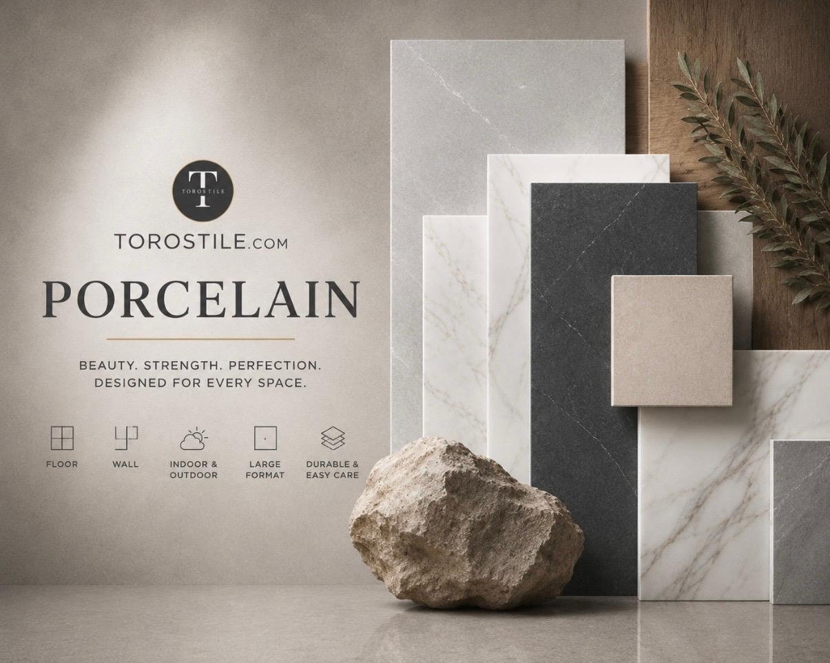 Porcelain tile surface from the Toros Tile catalog