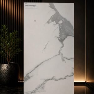 Arabescato White 12x24 Matte Porcelain Tile