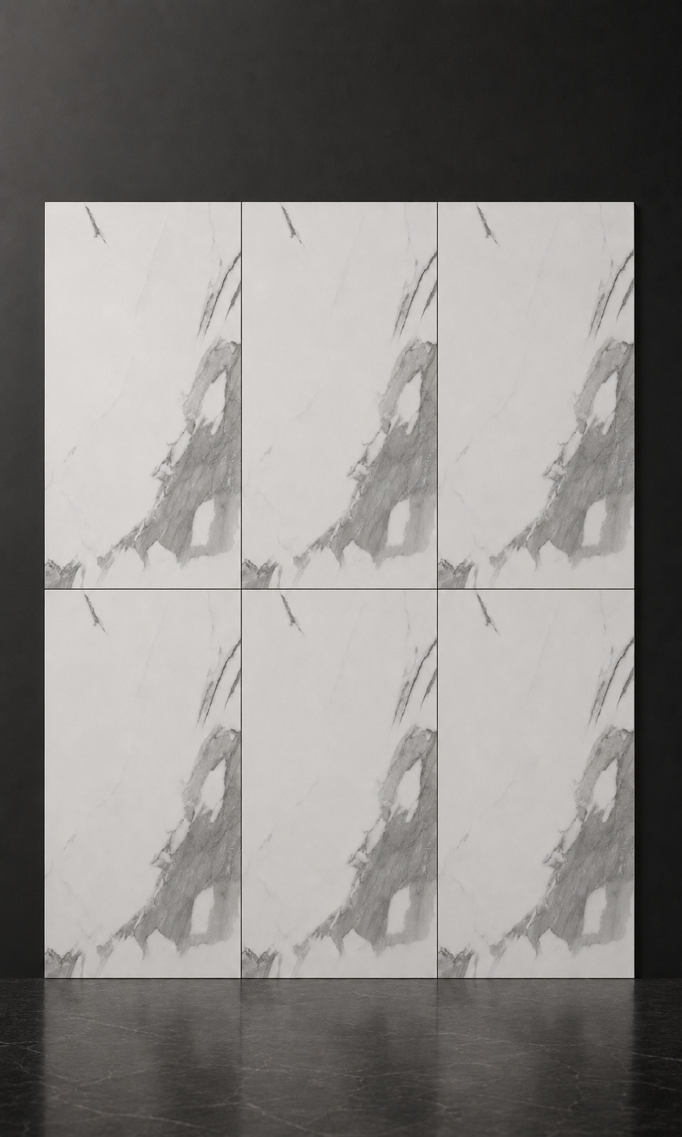 Ethos Grey 12x24 Polished Porcelain Tile - Image 3