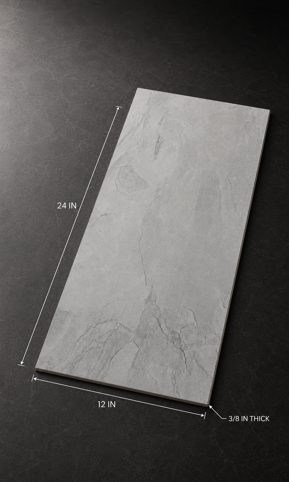 Fordo Light Grey 12x24 Polished Porcelain - Image 2