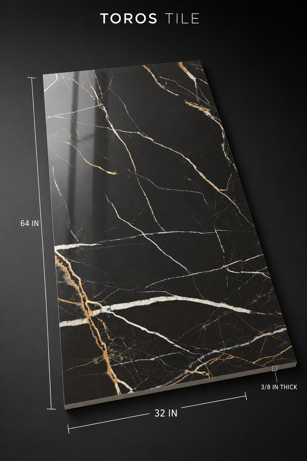 MOON LIGHT 32x64 Polished Porcelain Tile - Image 2