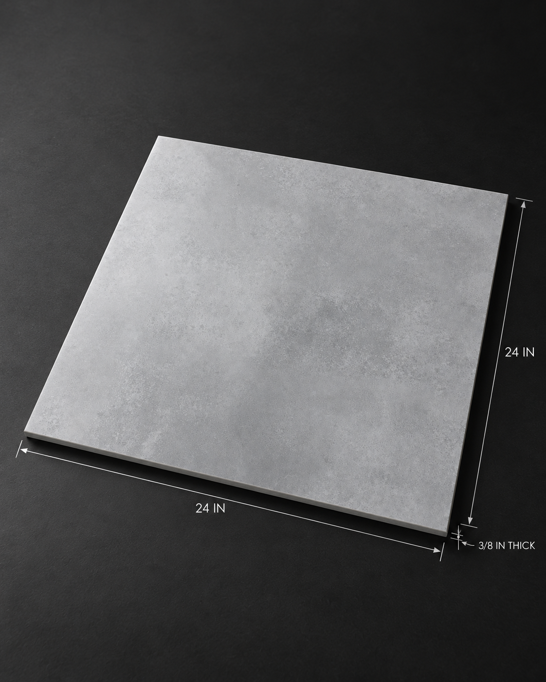 RAW STEEL 24x24 Matte Porcelain Tile - Image 2